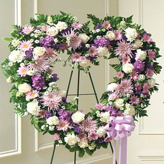 Dangler Lewis Carey Funeral Home  | Pastel Heart