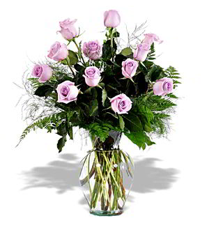 Denville Florist | 12 Lavender Roses